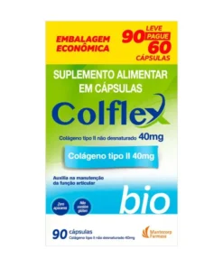 Colflex Bio Colágeno Tipo Ii 40mg Mantecorp 90 Cápsulas