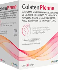 Suplemento Alimentar Colaten Plenne Sabor Abacaxi e Hortelã com 30 Envelopes